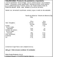 Magdalena valenciana DULCESOL, paquete 350 g