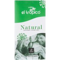 Café molido natural TRÓPICO, paquete 250 g