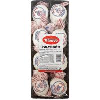 Polvorón BLANCO, caja 500 g