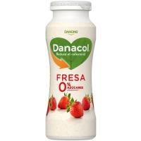 Danacol para beber sabor fresa DANONE, pack 6x100 ml