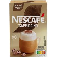 Café capuccino NESCAFÉ Gold, caja 10 sobres