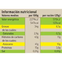 Torta turrón de Alicante EROSKI, caja 150 g